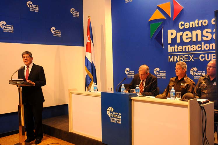 Carlos F Cossio Director General de Estados Unidos del MINREX.