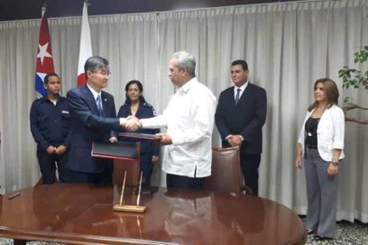 Cuba y Japón firman instrumentos jurídicos para donativo