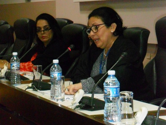 Georgina Cambet Torres, secretaria de la Sociedad Cubana de Derecho Laboral y de Seguridad Social. Foto: Francisco Rodríguez Cruz