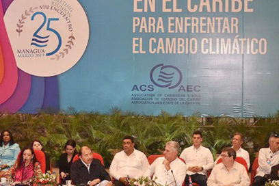 Concertación ante las secuelas del cambio climático