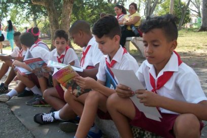 Un libro, cientos de libros, una fiesta