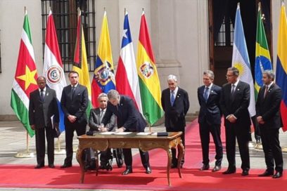 Prosur, con la brújula al norte