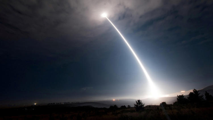 Prueba de misil en California Foto: Reuters