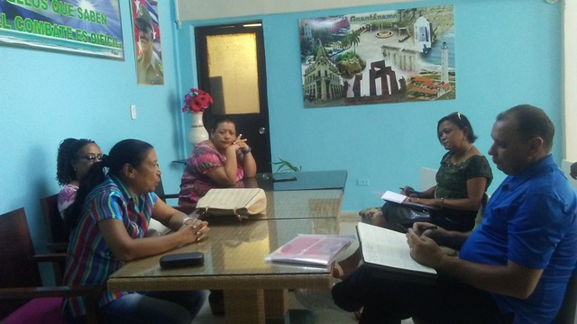 Los dos delegados que representarán al sector del turismo en la provincia intercambiaron con autoridades del MINTUR en Guantánamo.