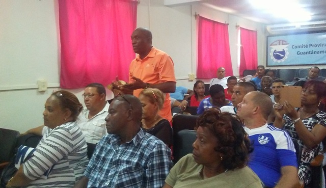 Delegados guantanameros al XXI Congreso