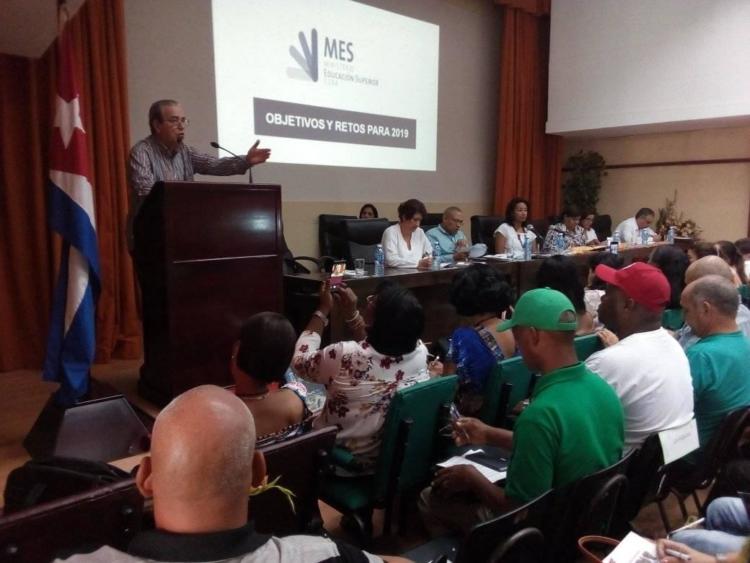 José Ramón Saborido, titular del Ministerio de Educación Superior (MES). Foto: Heriberto González Brito