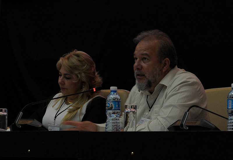Marrero en XXI Congreso de la CTC
