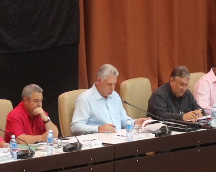 Díaz-Canel en XXI Congreso de la CTC