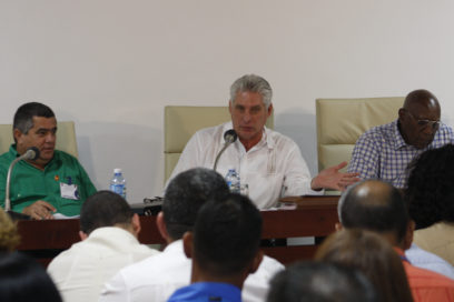 Presidente cubano: Vamos a trabajar para vencer (+Fotos)