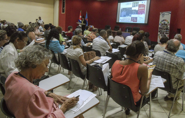 II foro de organizaciones de la sociedad civil sobre desarrollo sostenible. La habana 3 de Abril 2019.