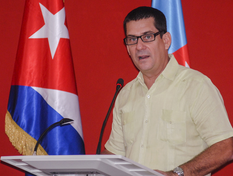 Presidente de la ACNU. el II foro de organizaciones de la sociedad civil sobre desarrollo sostenible. La habana 3 de Abril 2019. Foto Heriberto González Brito.