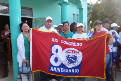 Arriba a Pinar del Río Bandera XXI Congreso
