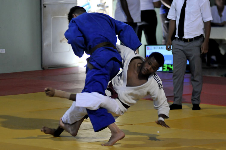 Campeonato nacional de judo en el Gimnasio Deportivo Antonio Nores. Foto: José Raúl Rodríguez Robleda