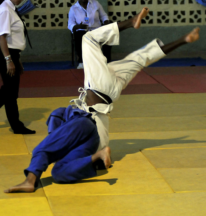 Campeonato nacional de judo en el Gimnasio Deportivo Antonio Nores. Foto: José Raúl Rodríguez Robleda