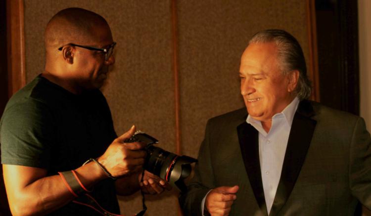 Jesús Lara (izquierda) y Frank Fernández.
