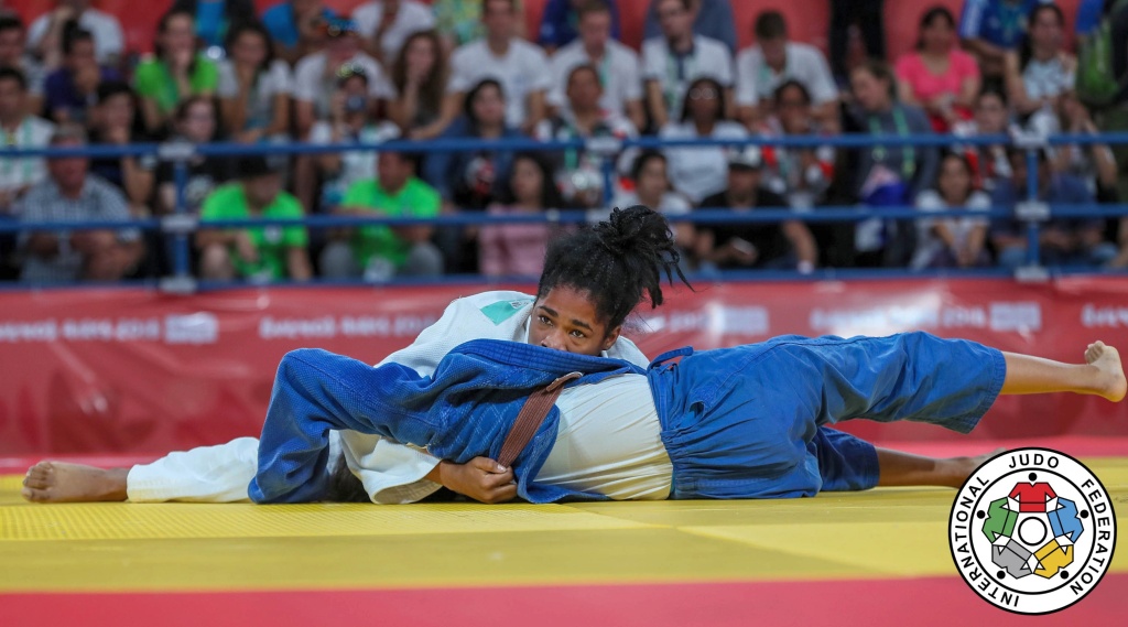 Nahomys Acosta, doble campeona nacional ya en los 52 kilogramos. Foto: www.ijf.org