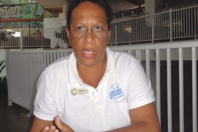 La delegada de Villa Cuba
