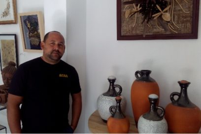 A las puertas, VII Bienal Arte del Fuego