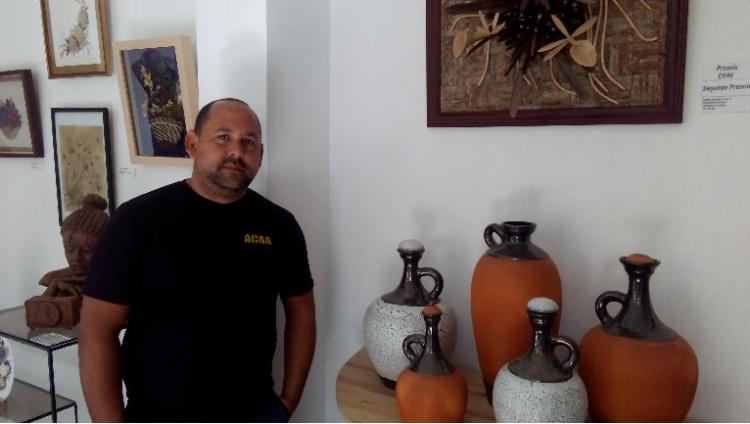 El joven creador Antonio Enrique Pérez Marrero (Tony).