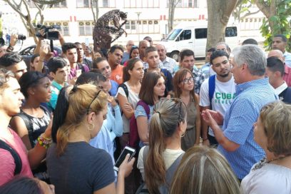 Díaz-Canel en Universidad de Matanzas: Una ciudad de los saberes