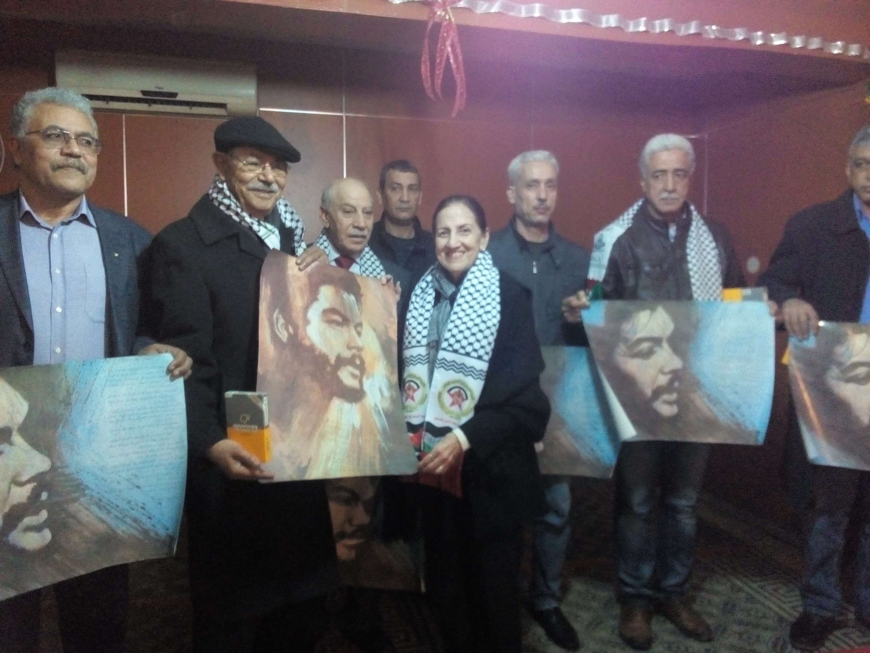 La Diputada Yolanda Ferrer se reunió con representantes de organizaciones que luchan por la liberación de Palestina radicadas en el Líbano. Foto: Alberto Núñez Betancourt