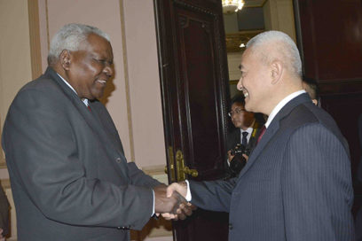 Recibe Esteban Lazo a líder político chino (+ Fotos)