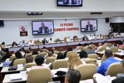 Sesionó IX Pleno del Comité Central del Partido Comunista de Cuba