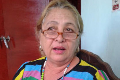 La maestra delegada al Congreso de la CTC