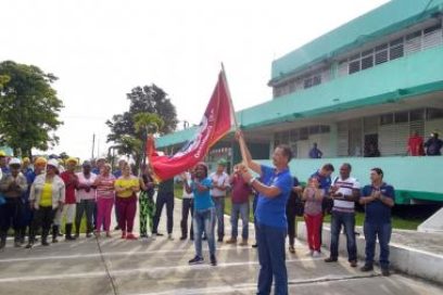 Artemisa acogió bandera XXI Congreso de la CTC