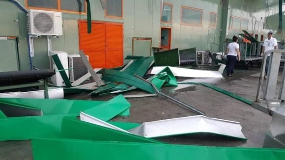 Tormenta en Santa Clara