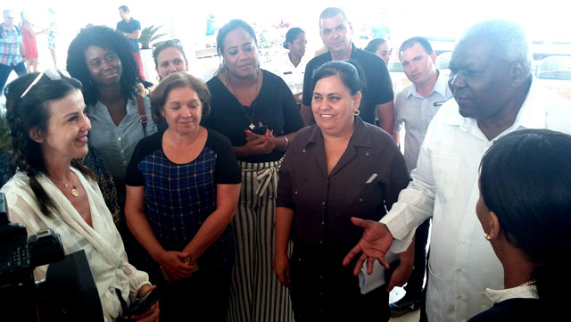 Esteban Lazo inició recorrido por Ciego de Ávila