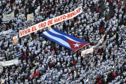 Millions of Cubans march to celebrate May Day