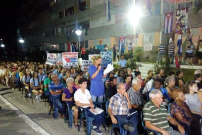 Cuando el barrio dice No