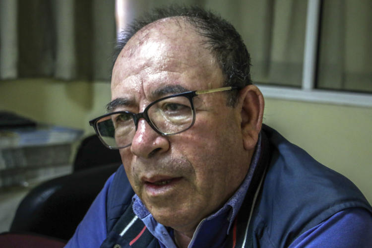 Davide Meloni, secretario general del Partido Comunista en la región italiana de Cerdeña. Foto: Abel Padrón Padilla