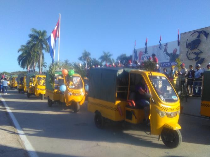 Primero de mayo 2019 en Ciego