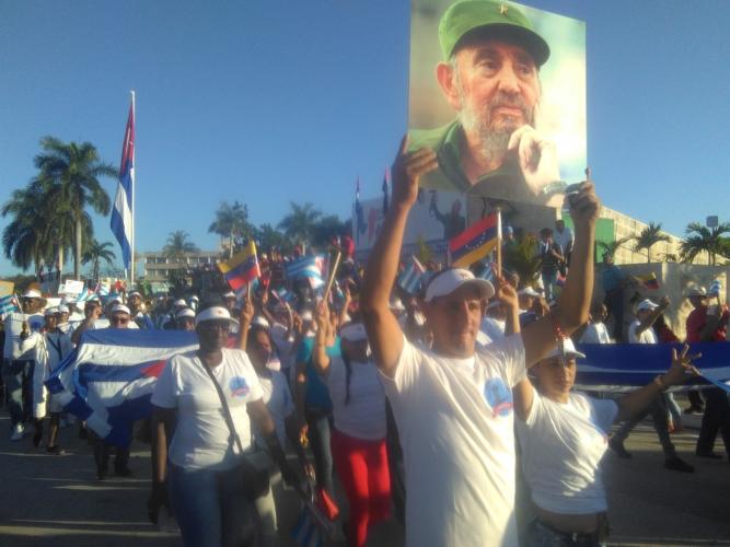 Los avileños fortalecieron la unidad y establecieron nuevos compromisos para futuras victorias en la economía y la defensa de la patria. Foto: José Luis Martínez Alejo
