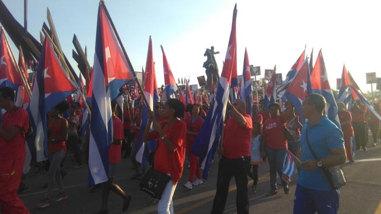Primero de Mayo en Santiago de Cuba