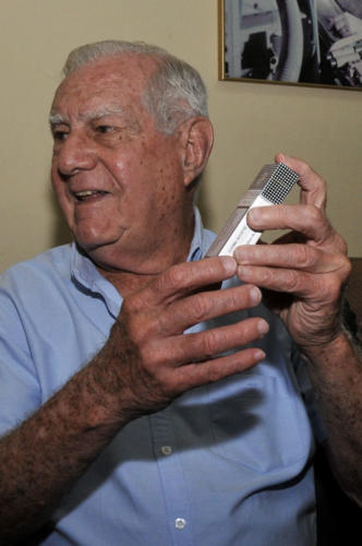 El director económico Blas Manuel Fernández destacó que la ICT se distingue por su eficiencia en la producción y comercialización del tabaco hecho a máquina. Foto: José Raúl Rodríguez Robleda