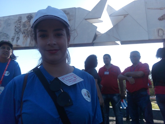 Aunque es muy joven, Daimara Reyes es un ejemplo de trabajadora holguinera y cubana, que liderea con responsabilidad dentro del sector del Turismo. Foto: Lianne Fonseca Diéguez