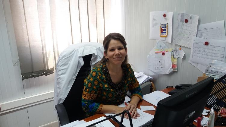 Yadenis Gutiérrez Cordoví, madre de 35 años, licenciada en Economía. Foto: Ana María García Horta