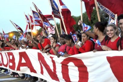 Marcha multicolor por la unidad (+Fotos)