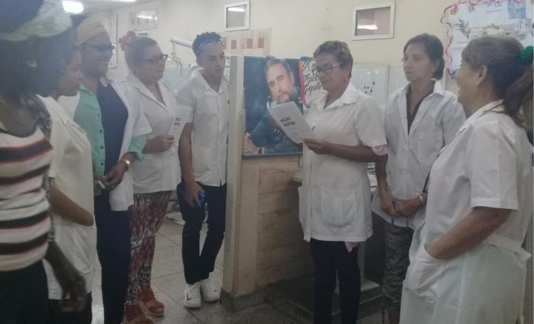 Odontólogos santiagueros. Foto: Betty Beatón Ruiz