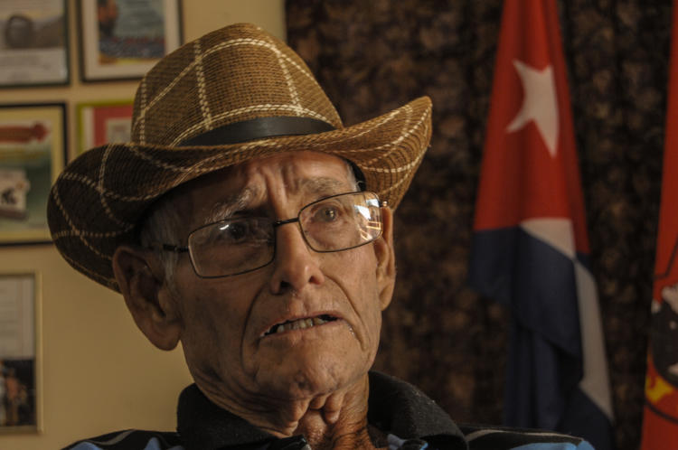 Celedonio: “La Reforma Agraria fue la liberación de los campesinos cubanos”. Foto: René Pérez Massola