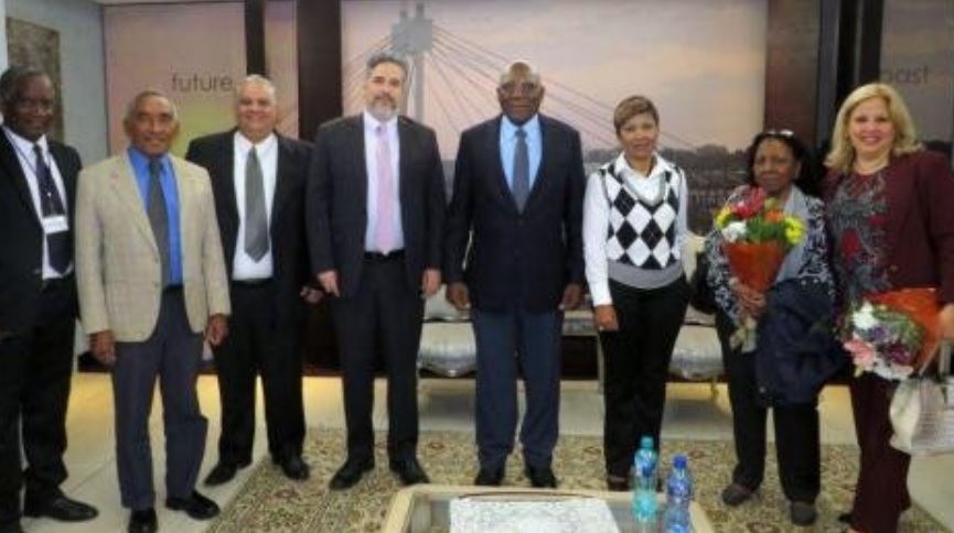 Salvador Valdés Mesa preside delegación cubana en Sudáfrica