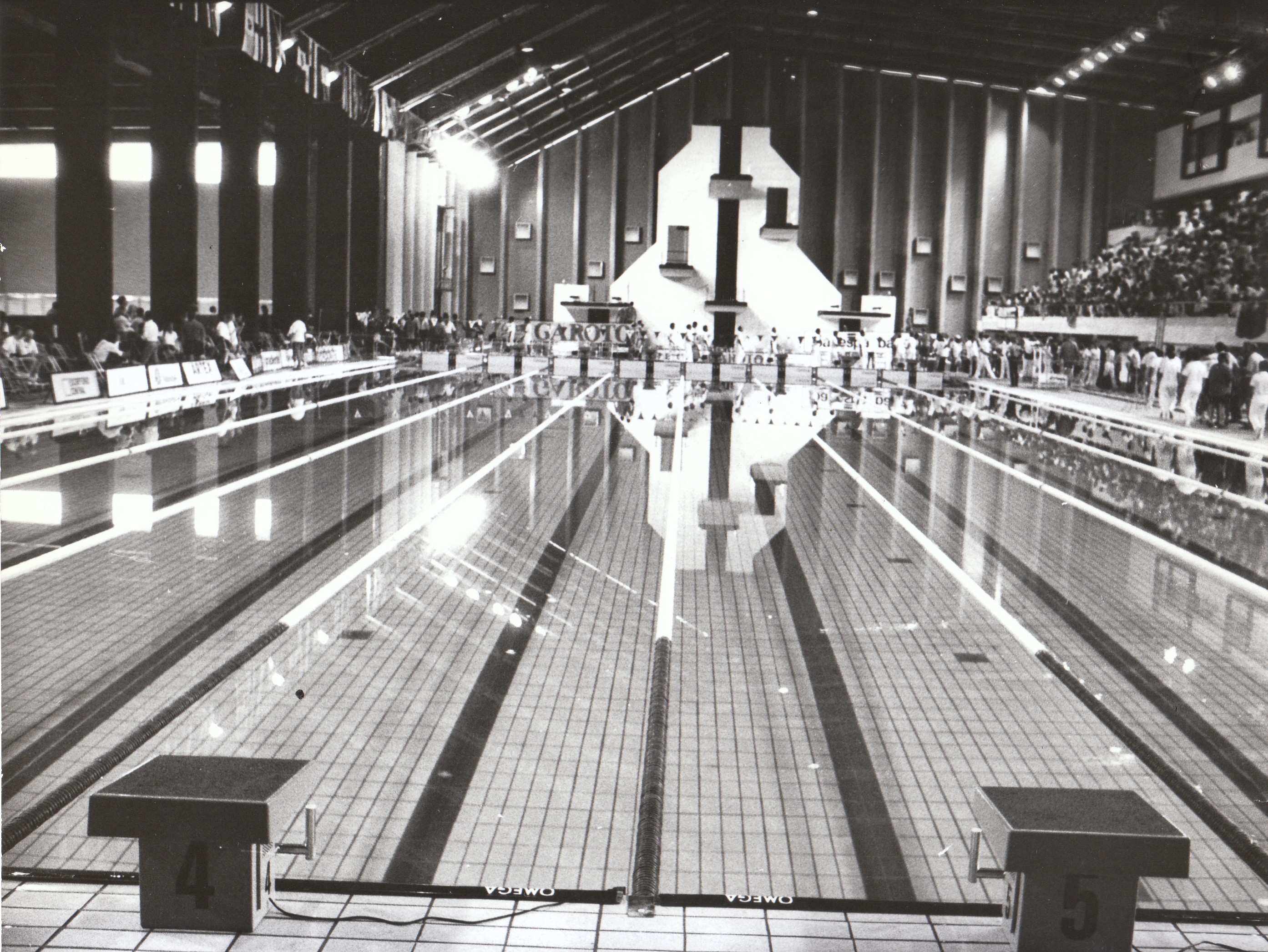Complejo de Piscinas Baragua en 1991. Foto: Archivo Trabajadores