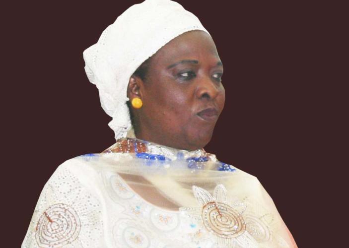 Mariam Jack Denton, presidenta del Parlamento de Gambia.