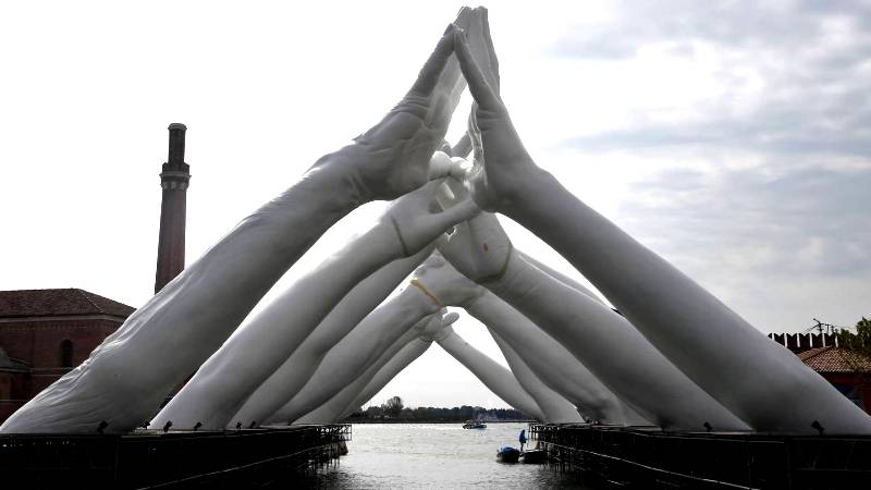 Todo está listo en Venecia para la apertura de su Bienal.