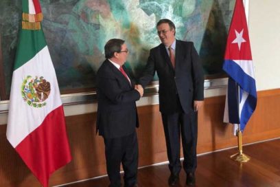 Canciller cubano realiza visita de trabajo a México