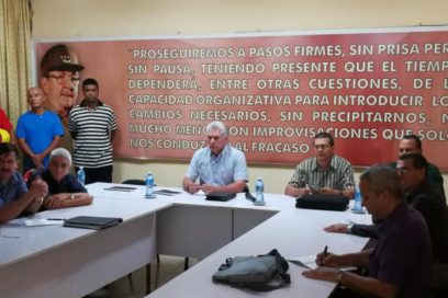 Díaz-Canel leads government visit to Holguín
