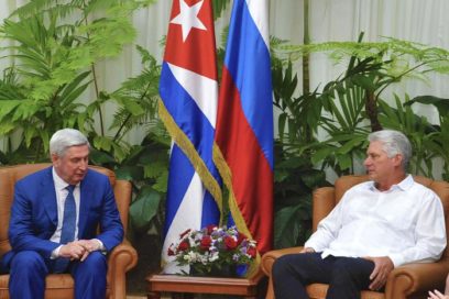 Diaz-Canel received VP of Russian Duma
